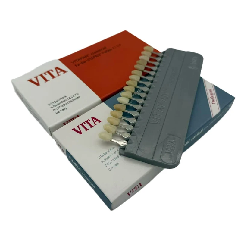 Tandheelkunde Vita16 kleur esthetisch kleurenpalet Kleurvergelijkingsgereedschap voor tandheelkunde Tandmodel Colorimetrische plaat