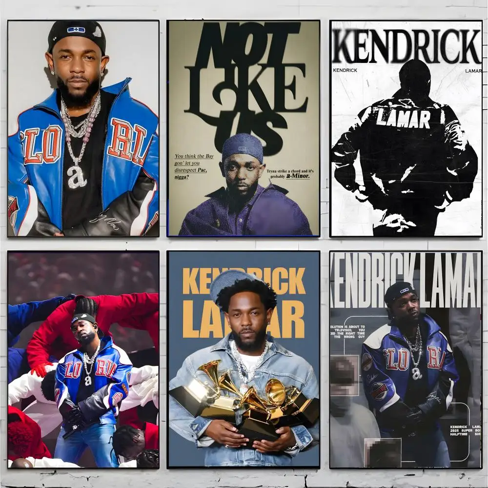 hip hop musician hip hop print K-Kendrick Lamar Poster Superior Home Space Pub Indoor Decorative Art & Home Decor