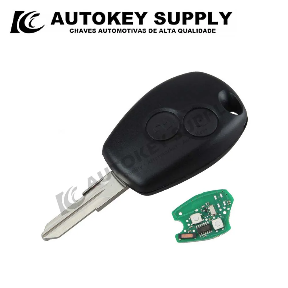 Autokeysupply AKRNC416 2 Buttons Rl2-433-Org-7946-2 433Mhz (Vac102 Blade) For Renault