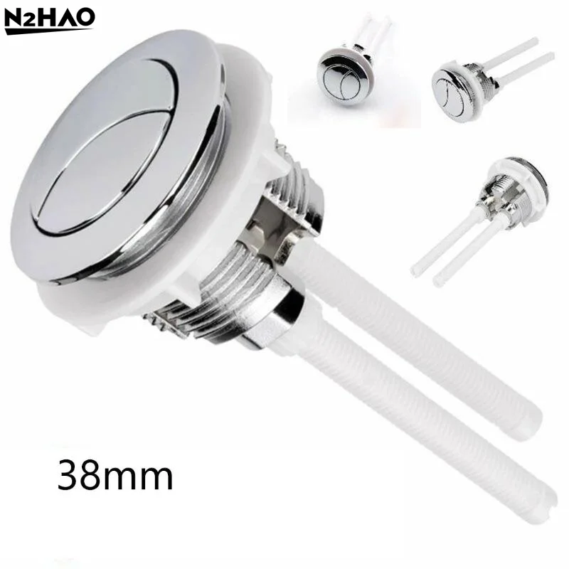 1Pcs Universal Dual-flush Toilet Tank Push-button Flush Button 38/48/58mm Toilet Seat Tank Valve Dual-button Bathroom Accessory