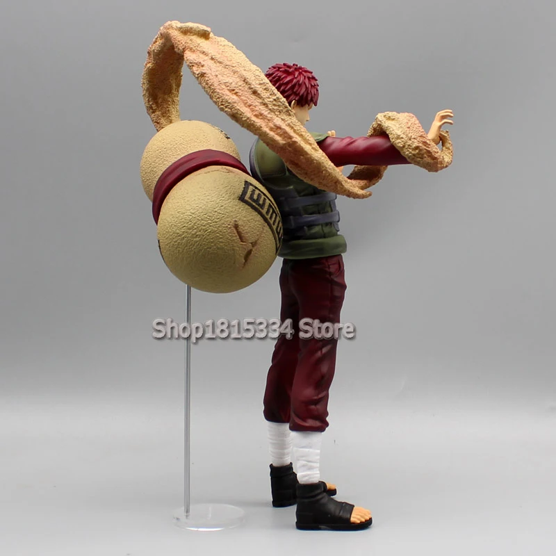 Gaara Naruto Tempesta di sabbia Figure GK Gaara Action Figures 28 cm PVC NARUTO Figurine Collezione Giocattoli Modello Decorazione Regali