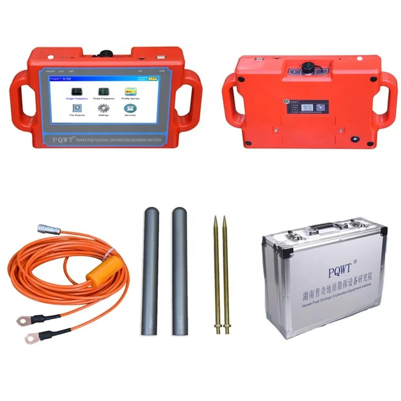 PQWT S150 free shipping detector underground water finder  water detector deep ground water detector