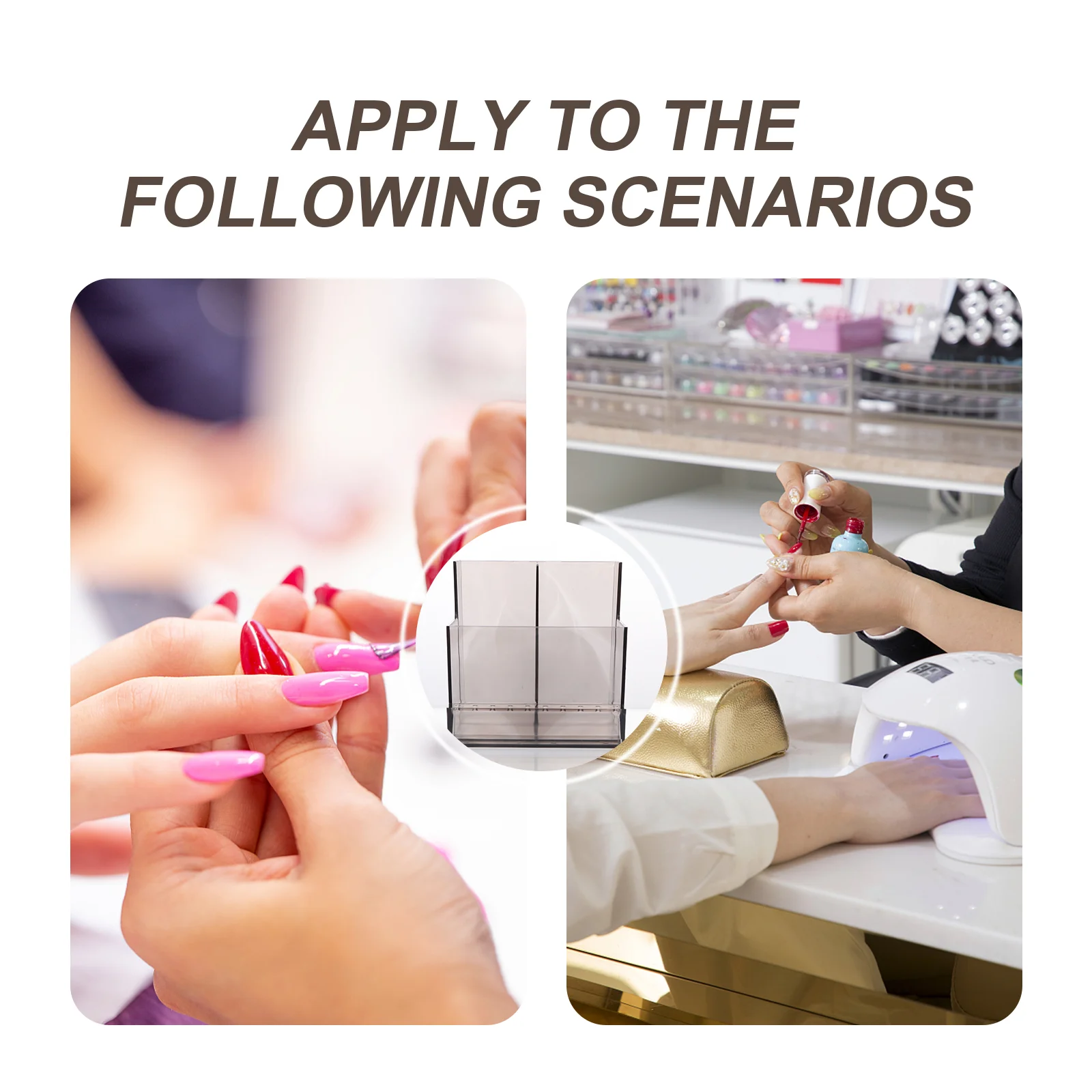 Support de rangement pour broyeur, outil de fourniture pour Salon de manucure, polisseuse de meulage, étagère de maintien, conteneur organisateur