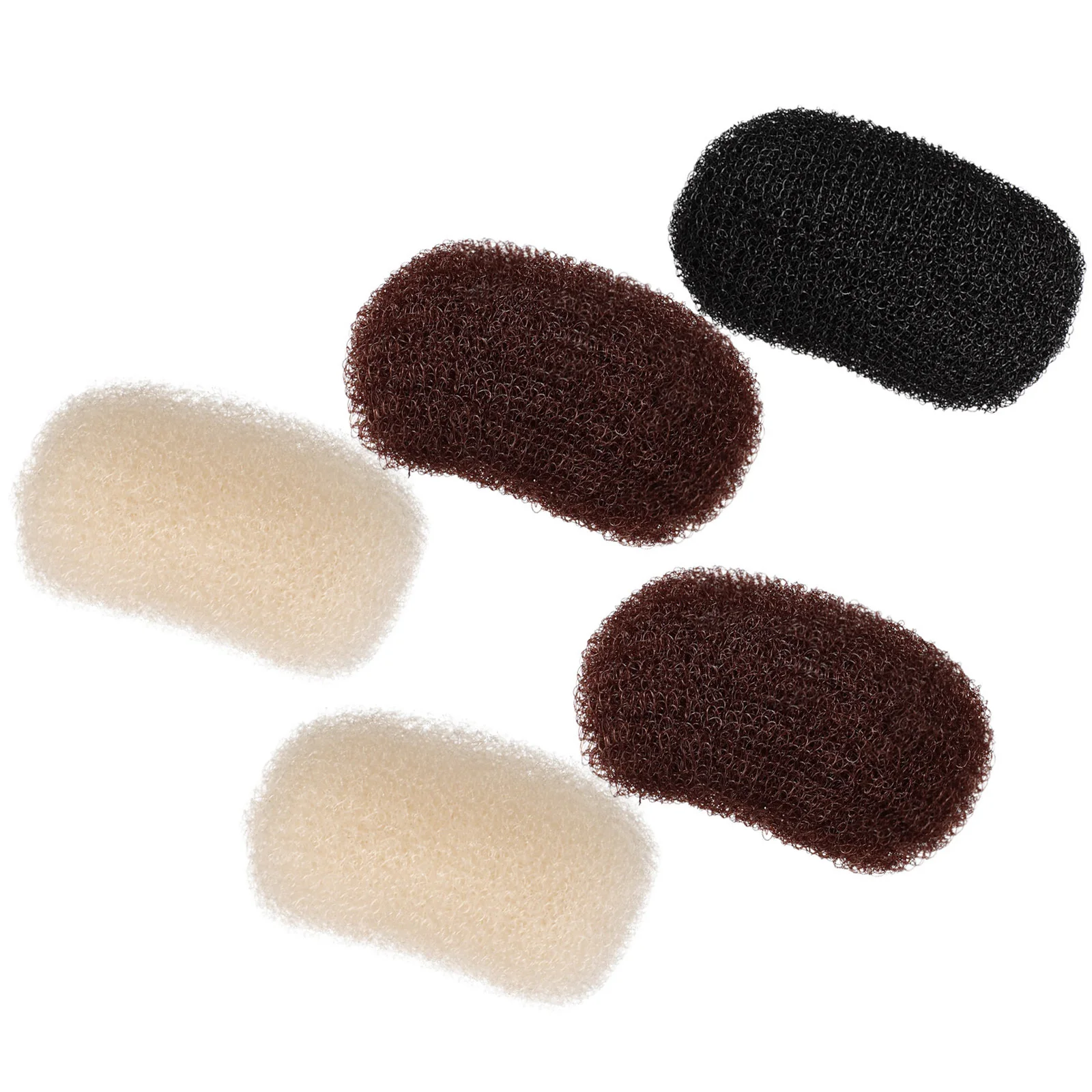 

5 шт., зажимы для укладки волос, подушечки для увеличения объема, женские аксессуары, практичные, безопасные, удобные, прочные зажимы для волос