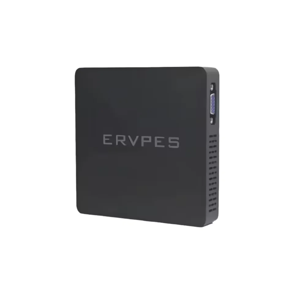 Ervpes mini pc b20e windows 11 pro 8gb ram 128gb rom j3710 micro computador de mesa banda dupla wifi mini pc