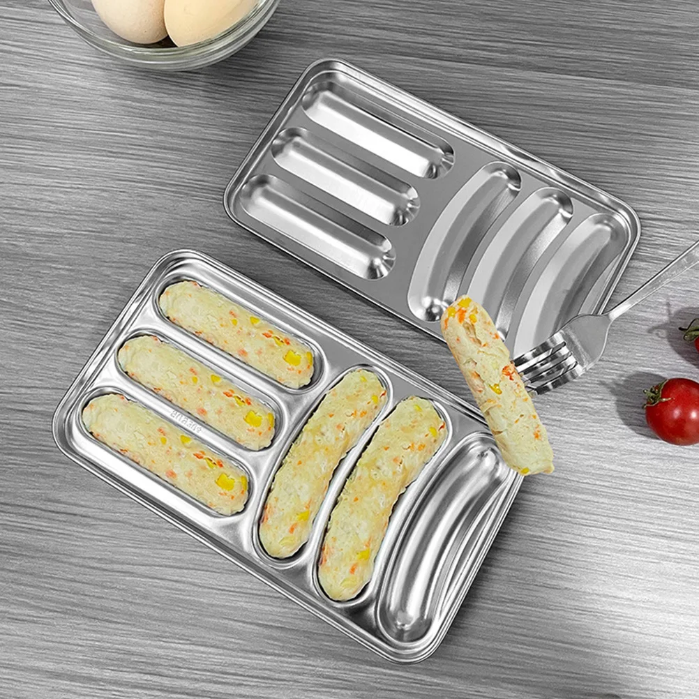 

Food Supplement Mold Hot Dog Diy Dogs Bun Molds Stainless Steel Baking