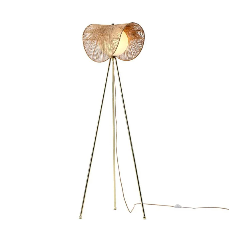 مصباح أرضي للرياح على الطراز الياباني wabi-**** مصمم لغرفة النوم وغرفة الدراسة وغرفة الشاي ومصباح منسوج لغرفة المعيشة وغرفة المعيشة