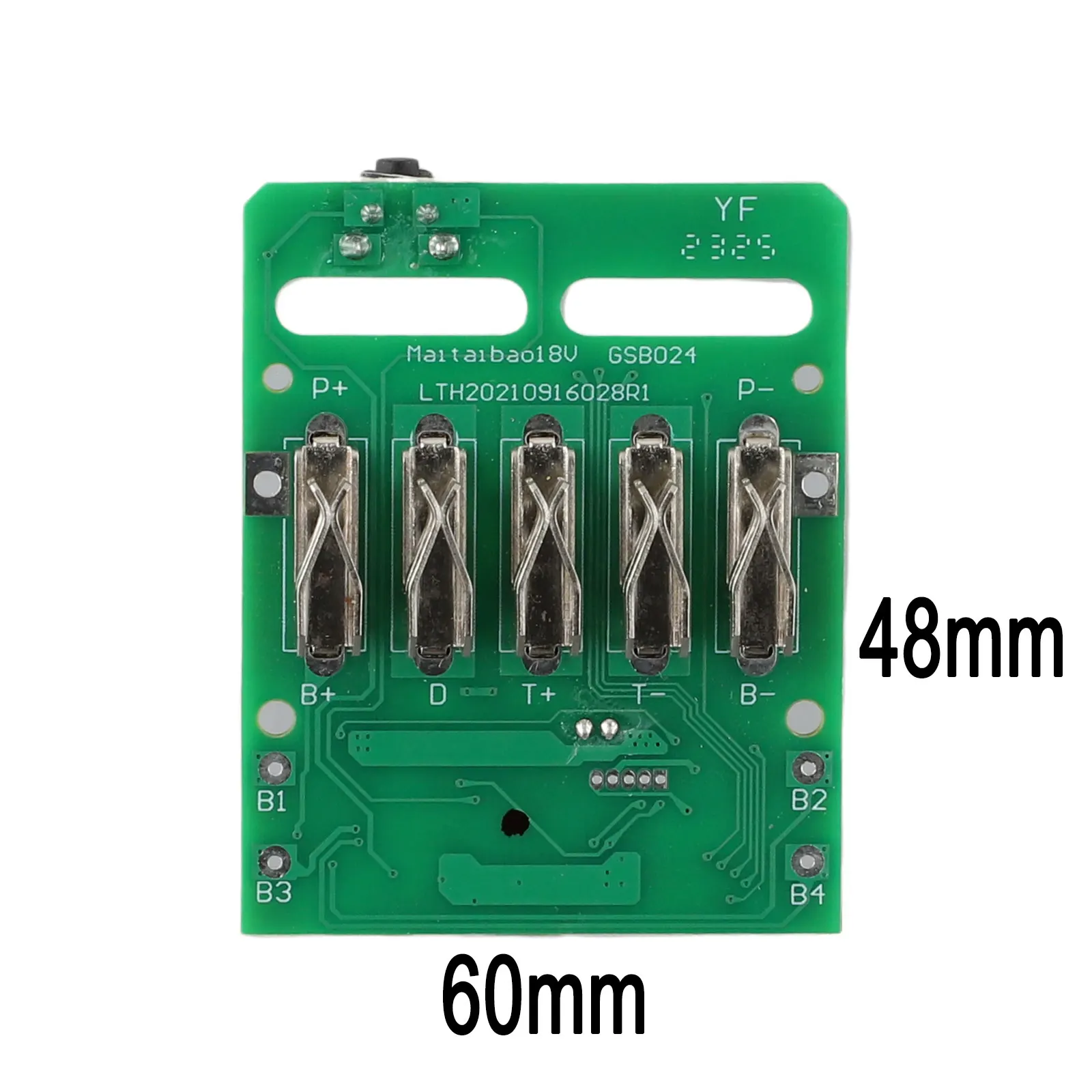 Imagem -05 - Pcb Board para Metabo18v Lithium Battery Rack Proteção Carregamento Circuit Power Tool Baterias Repair Module 1pc