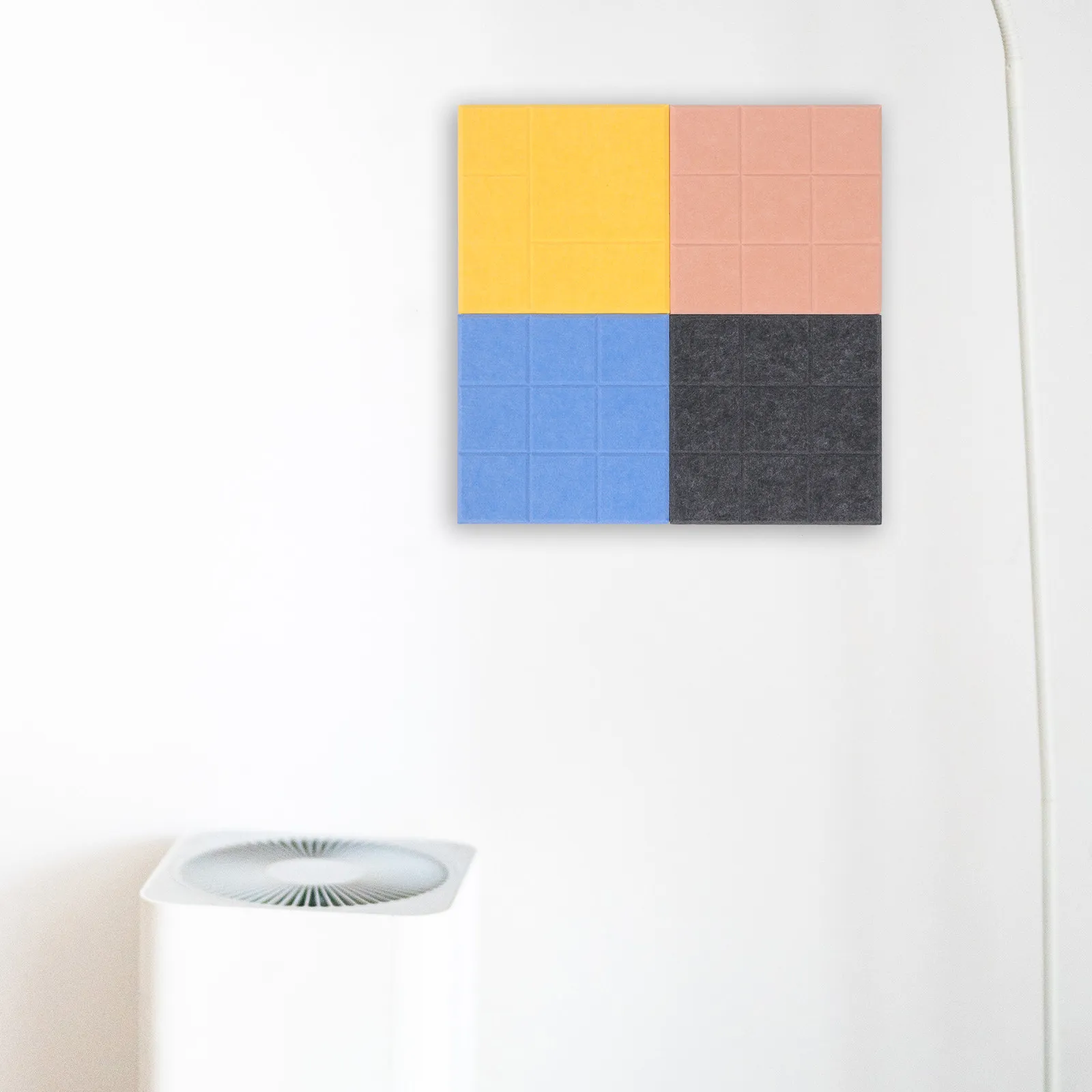 

Набор из 4 фетровых квадратных досок для заметок и объявлений, для дома, офиса, класса, декоративная настенная доска для сообщений