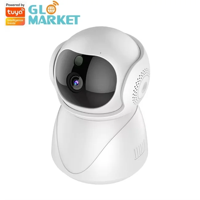 

Умная камера Glomarket Tuya, 2 МП, Wi-Fi, умная внутренняя мини-камера PTZ Full HD с отслеживанием движения, умная камера безопасности