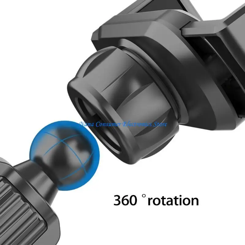 Adaptador Clip montaje en salida aire coche G7NE, bola Universal 17mm para soporte teléfono para auriculares,