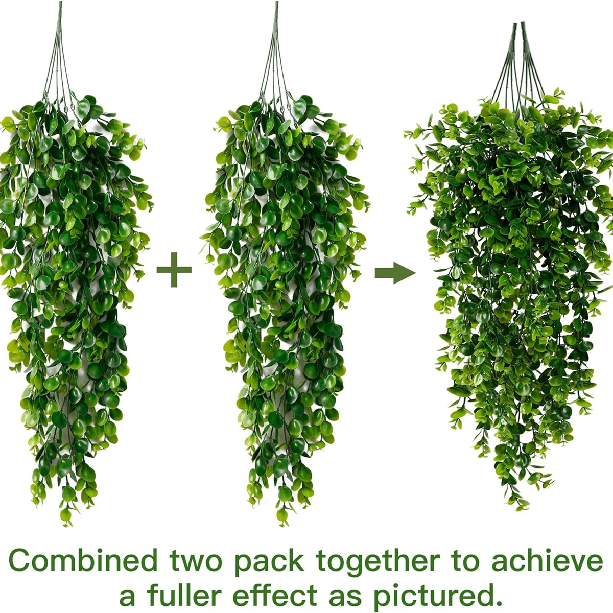4Pcs HotSale Artificial Plastic Plants Home Room Autumn Decora Vine Wreath Wedding Arch Outdoor Garden Hanging Diy Gifts Props