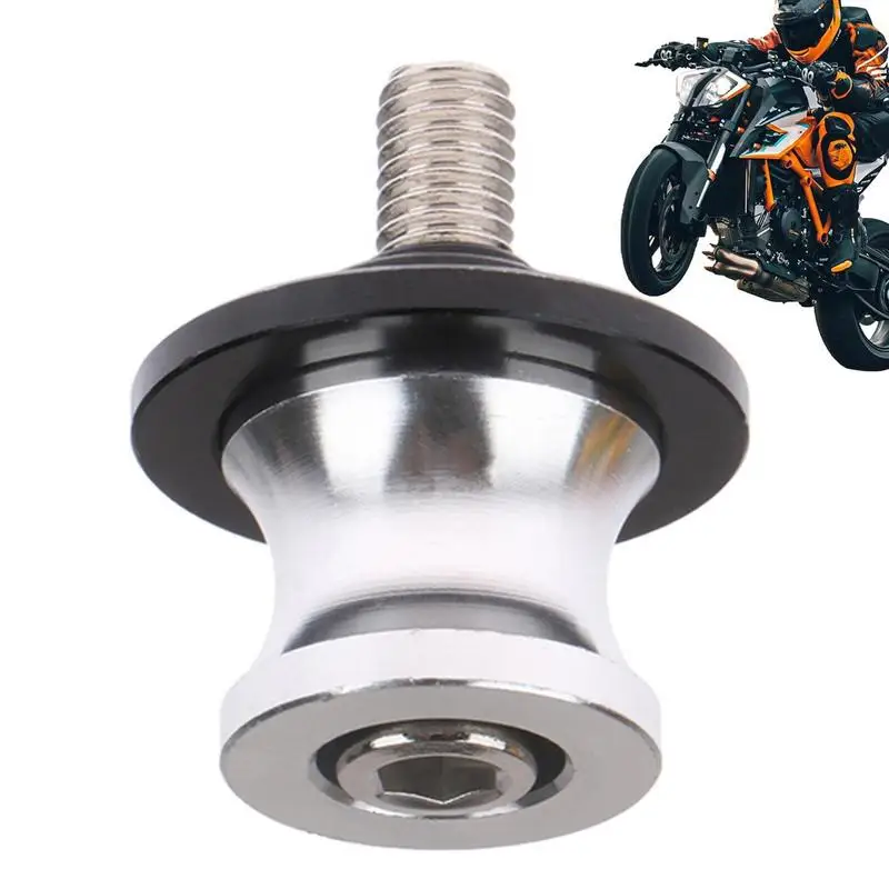 Motorcycle Swing Arm Slider Spools Stand Bobbin Screw M8 Universal Swingarm Spools For Lifting Pin Screw Swing Arm Sliders Spool