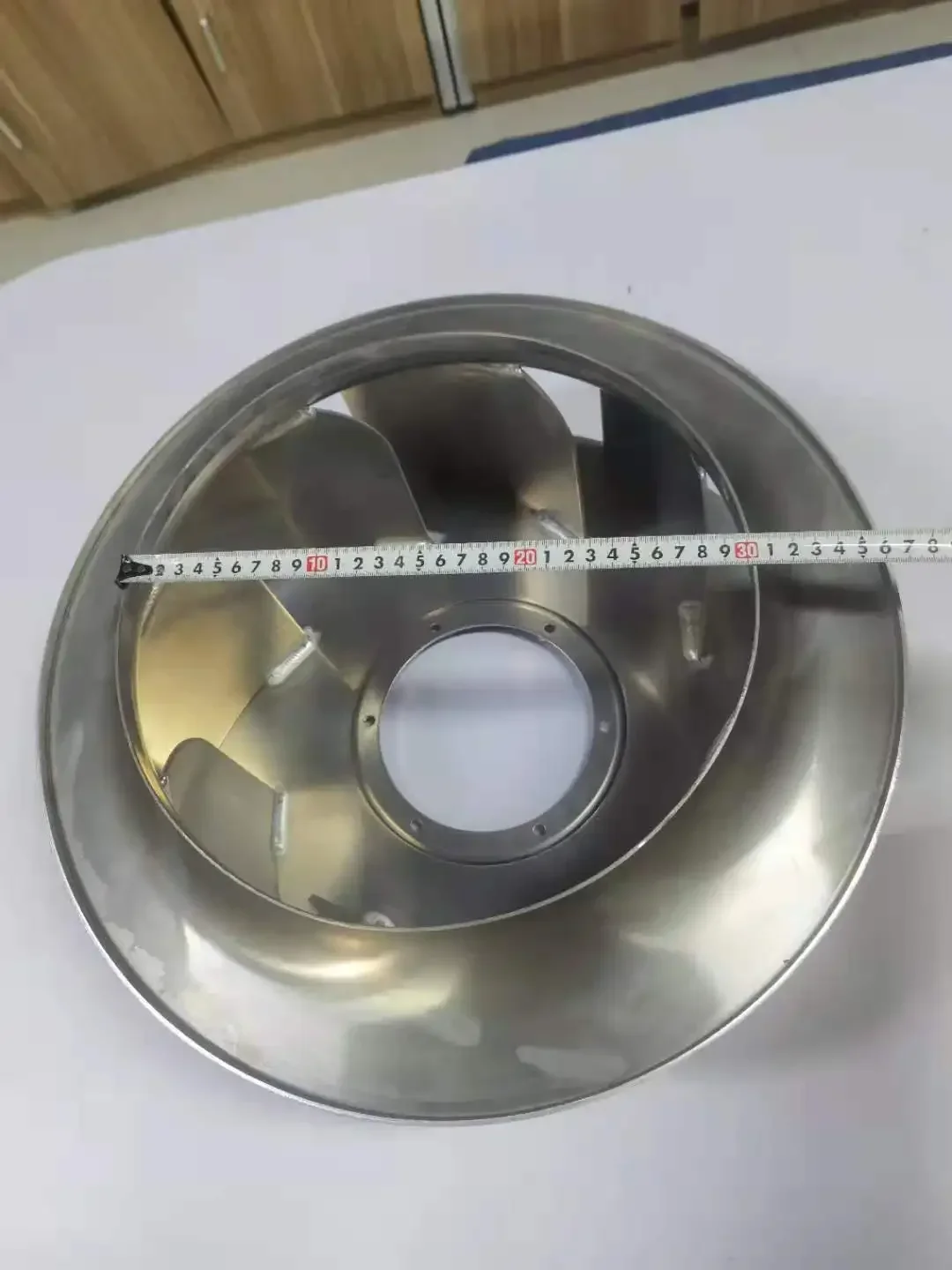 Jiangsu Juesheng Sell Ventilated Aluminum Welded Impeller Color Material Suitable Origin Certificate Size Product