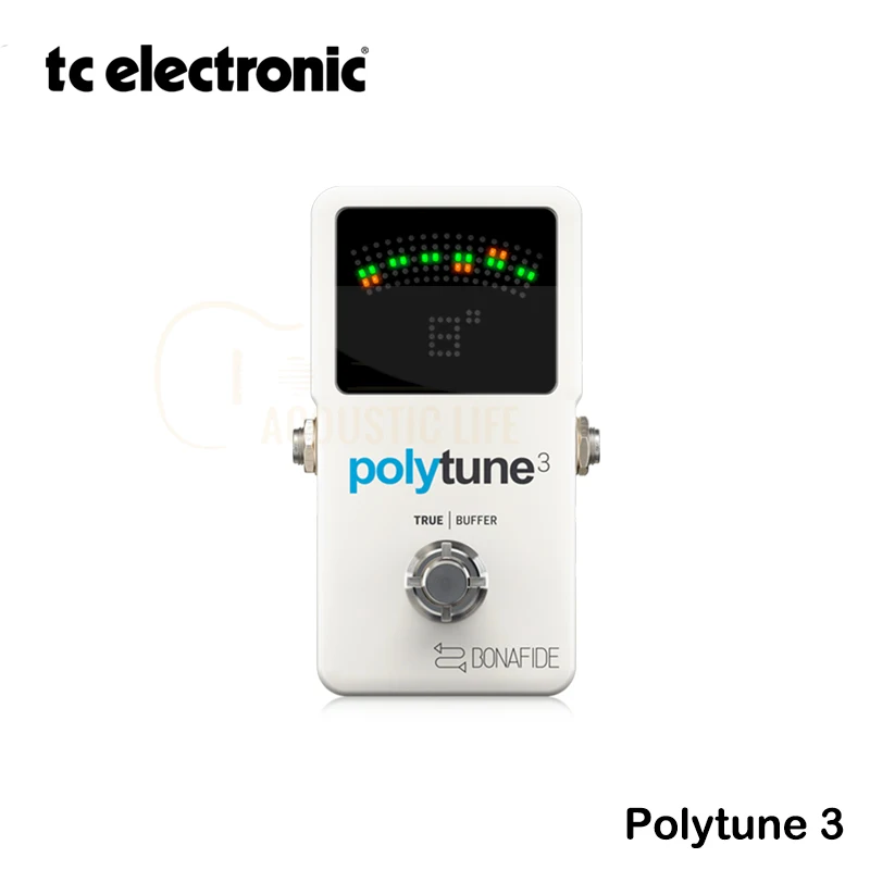 TC Electronic Polytune 3 / Polytune 3 Noir / Polytune 3 Mini Acoustic Guitar Electric Guitar Bass Tuning Pedal Tuning Effector