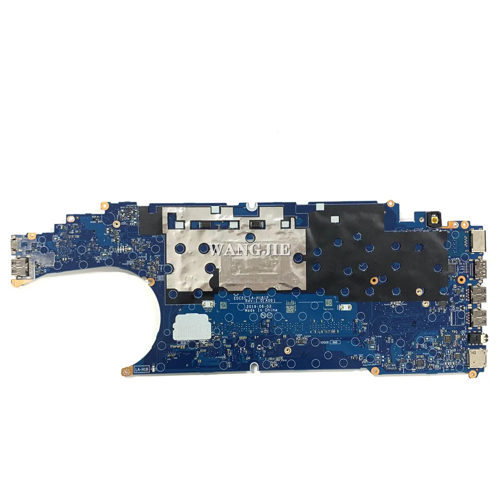 Refurbished EDC51 LA-H181P CN-0GWDNC 0GWDNC GWDNC For DELL Latitude 5501 Laptop Motherboard SRFCN I7-9850H CPU DDR4