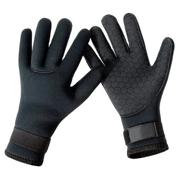 Rękawice do kombinezonu 3mm/5mm neoprenowe rękawice do nurkowania wędkarstwo łowiectwo podwodne wiosłowanie termiczne antypoślizgowe rękawice surfingowe sprzęt do nurkowania