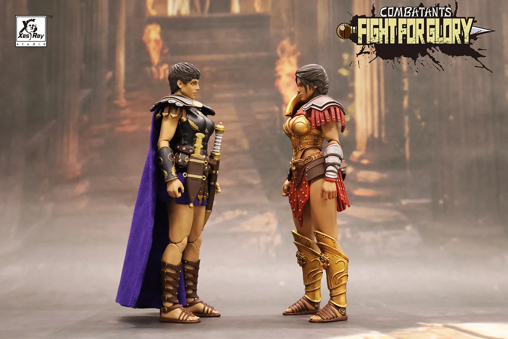Figura de acción XesRay Fight For Glory 1/12, Combatientes Ola 6