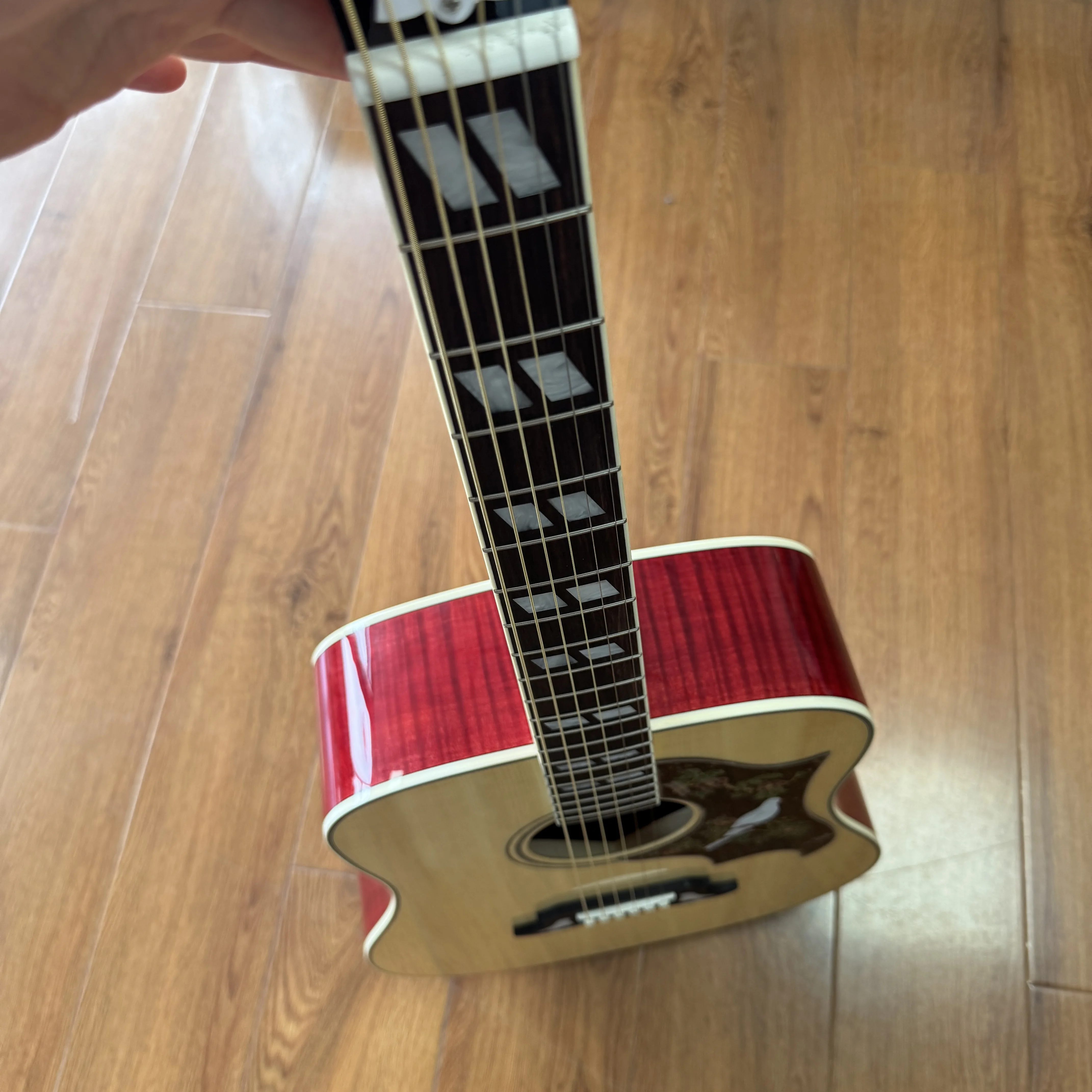 

Costom Hummingbird Dove Original Folk Studio Acoustic guitar 301 electric guitar Guitar-Themed Gift Free Shipping