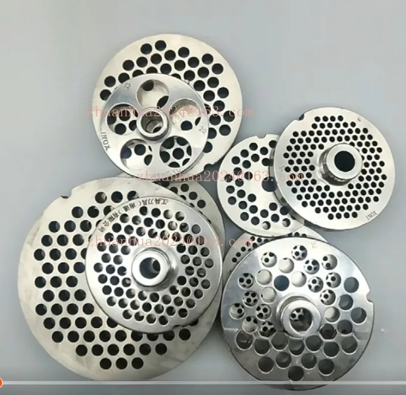 32# Meat Grinder Parts Stainless Steel Grate Center Hole Diameter 13.1mm 99.5mm Diamater 10mm Thickness