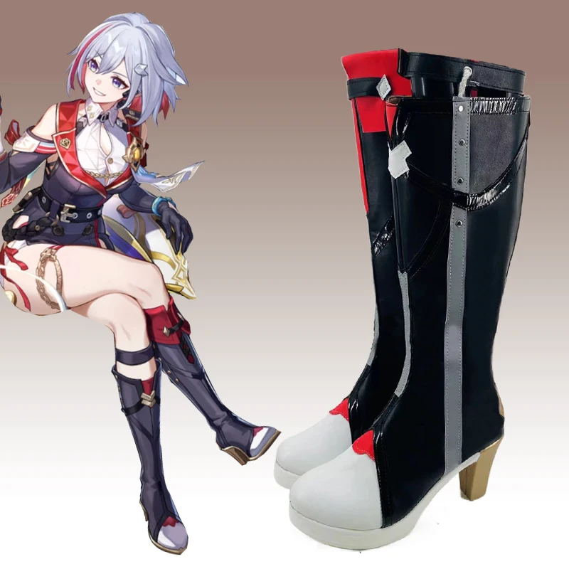 

Topaz Guinaifen Honkai: Star Rail Honkai Impact Cosplay Shoes Boots Game Anime Halloween Christmas Outfit Props Women Men