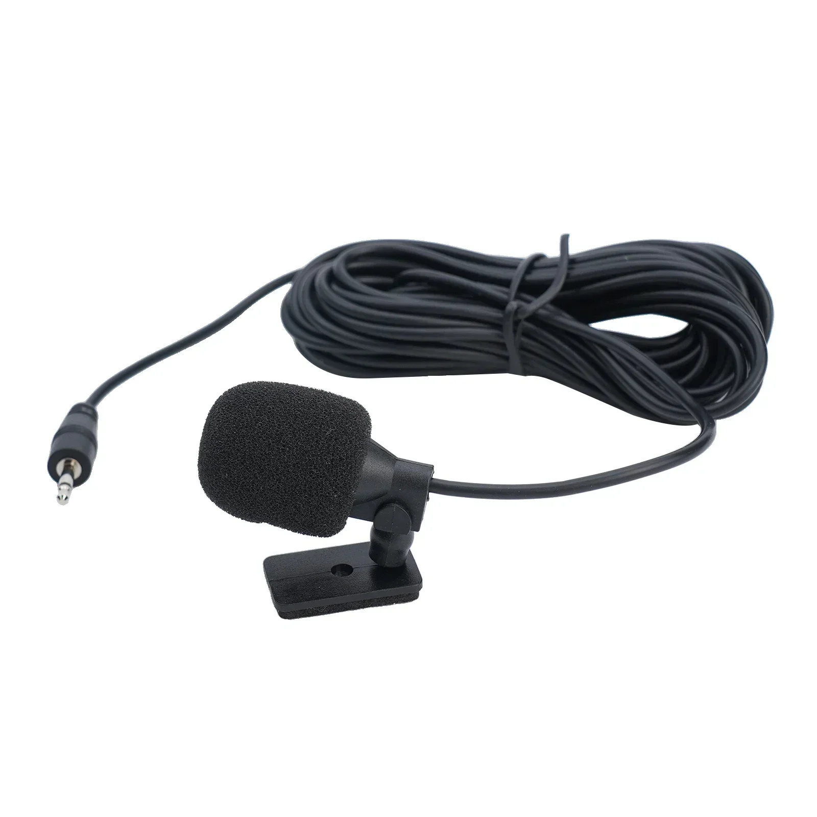 Car Audio Microphone 2.5mm Jack Plug 5m Cable Mic Stereo Wired External Microphone For Auto Car Radio GPS Audio DVD