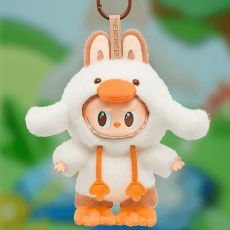 

Hot Genuine The Monster Labubu Original Forest Fairy Tale Series Key Chain Pendant Doll Collection Girl's Surprise Birthday Gift