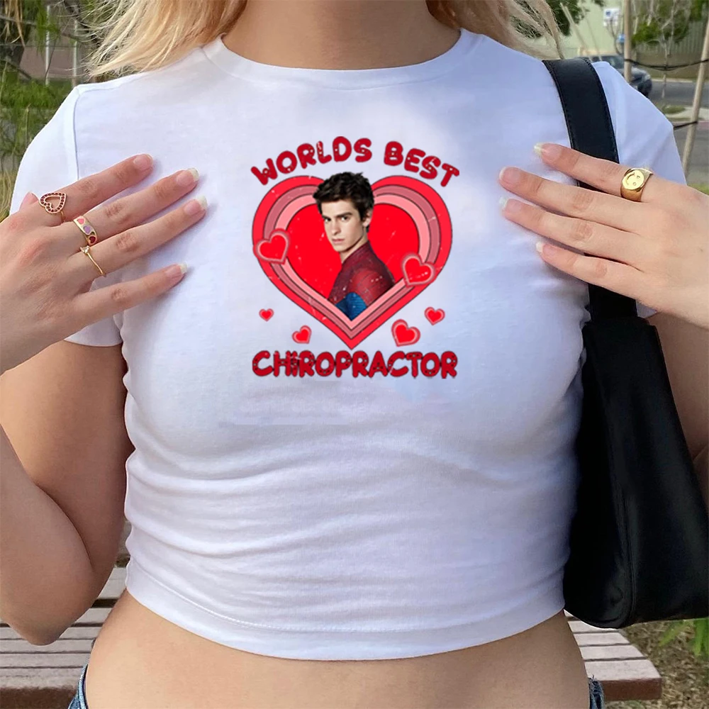 Camiseta Retro de Peter Parker para bebé, camisa del mejor quiropactor del mundo, camiseta de bebé de Peter Parker, camiseta inspirada de superhéroe Y2k sin camino a casa, Tops Y2k