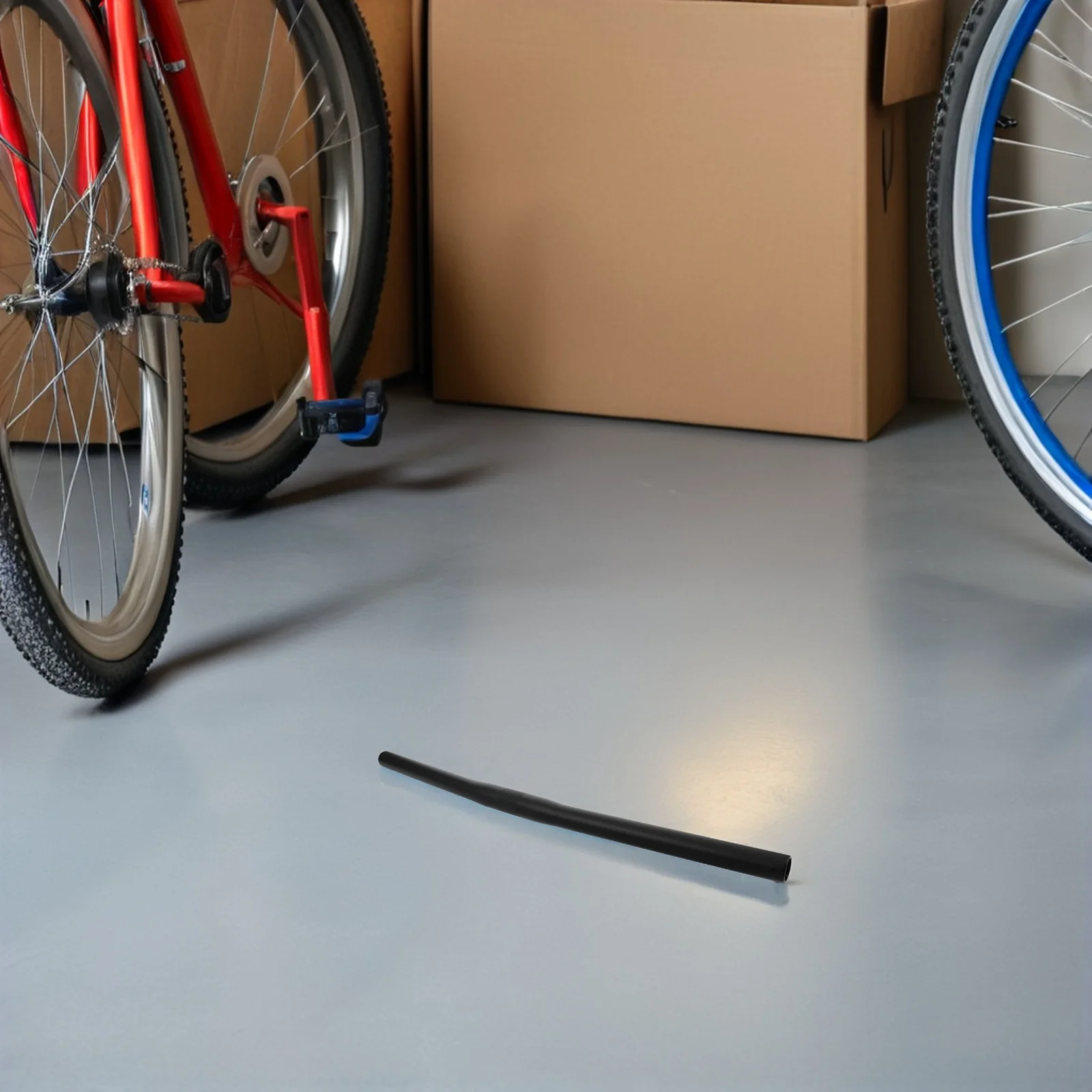 

560Mm Flat Handlebar for Bike Aluminum Alloy Mountain Bicycle Handlebar Replacement Part Aerodynamic Surface Long Distance