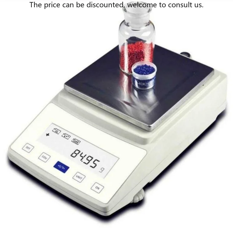 

4kg 0.01g Level Indicator JA-C Precision Balance Sensitivity Speed Set Percentage Aluminum Shell Overload Alarm