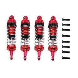 Wltoys 144001 144002 144010 124007 124008 124016 124017 124018 124019 4pcs Metal Shock Absorber RC Car Upgrades Parts