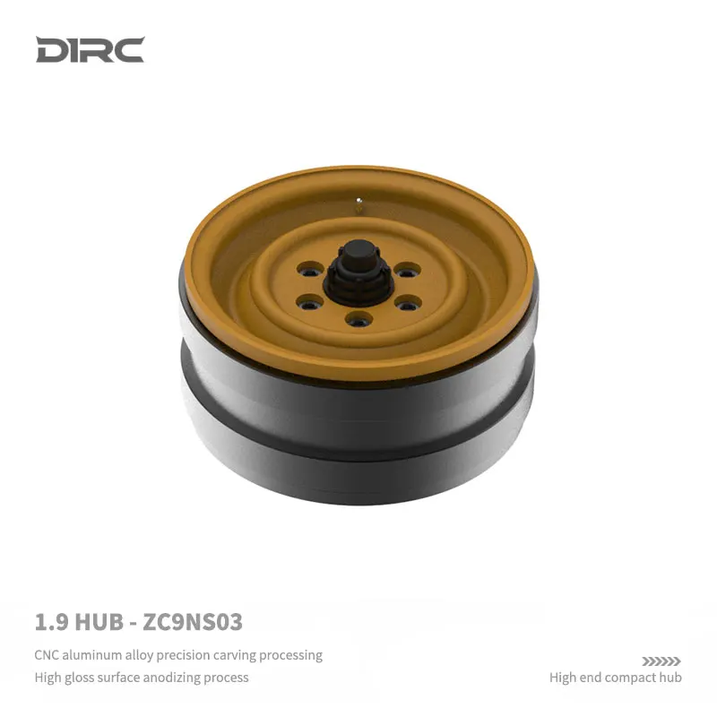 RC car 4pcs 1.9 Beadlock Wheel Rim For 1/10 D1RC D90 Defender Camel Trophy