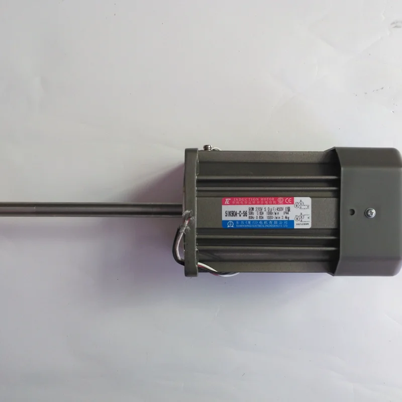Xiamen Dongli single-phase asynchronous induction AC 5IK90A-C-S6 motor/Taiwan Dongli long-axis motor