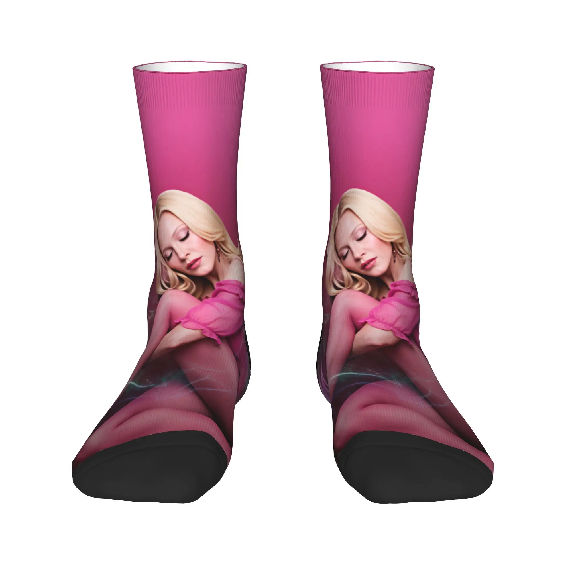 M-Madonnas Confessions II Album Socks  Elegant Stockings Men Soft Running Socks Winter Design Anti Sweat Socks