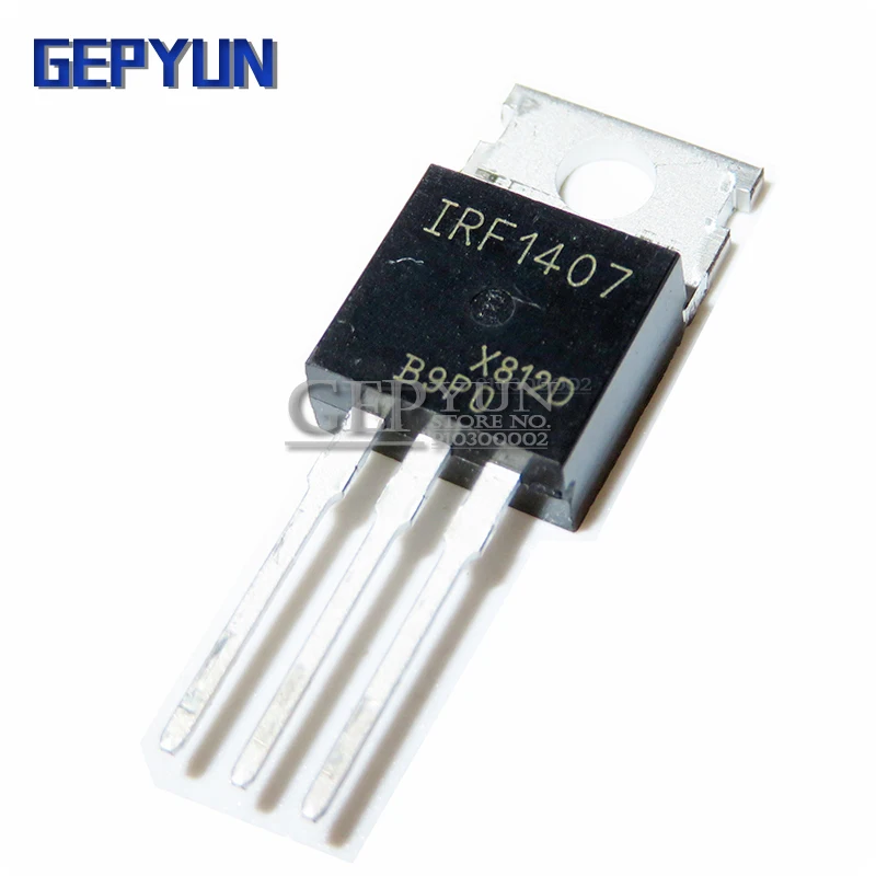 10PCS IRF1407 TO-220 IRF1407PBF TO220 Gepyun