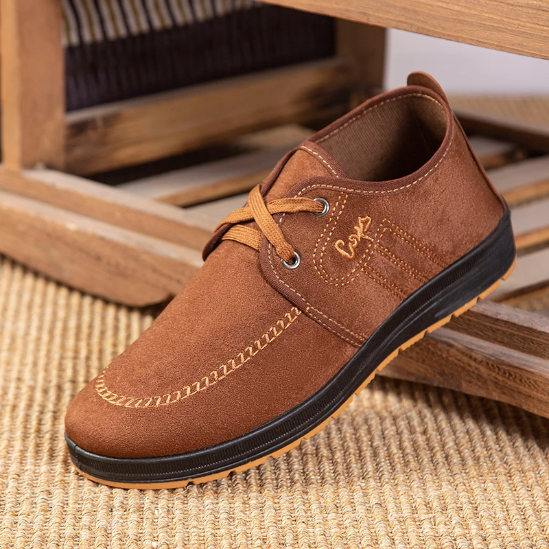 Summer Anti Wear Cloth Slip On Shoes for Men Stretch Knit Upper Flexible Flat Outsole Daily Outdoor Relax Footwear view 2