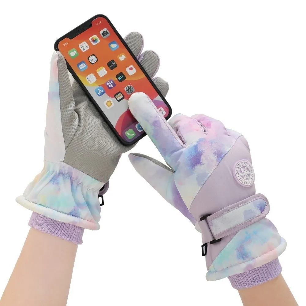 

Waterproof Ski Gloves Windproof Coldproof Cycling Mittens Touchable Screen Windproof Coldproof Gloves