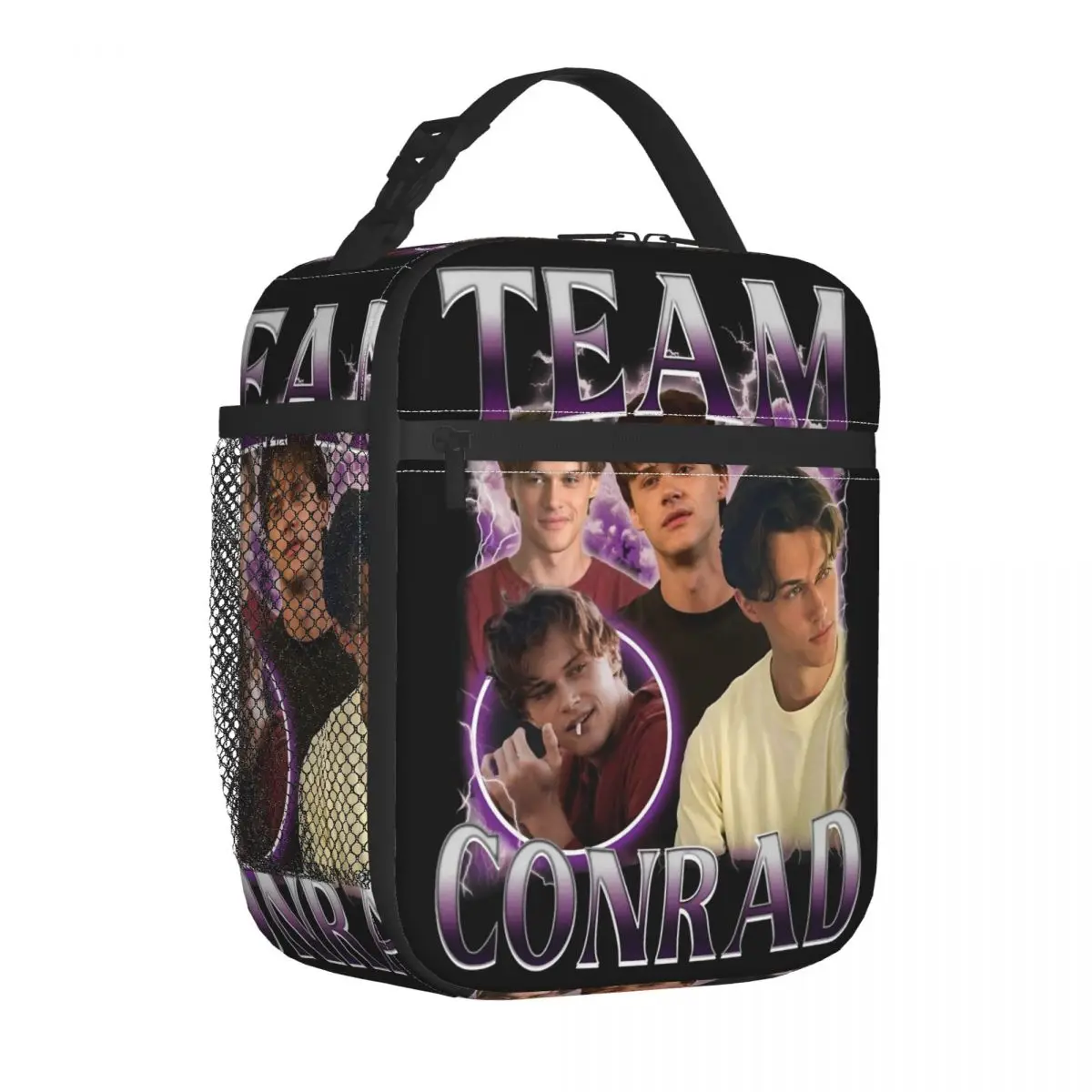 Torba termiczna na lunch Conrad Fisher The Summer I Turned Pretty, izolowana, szczelna, pojemnik na posiłki, torba na jedzenie, torba plażowa