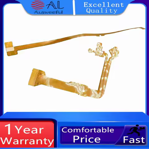 2pcs new KSS-220A laser head cable ribbon 12pin 4pin for Sony old-fashioned Walkman cassette deck player Optical pick up