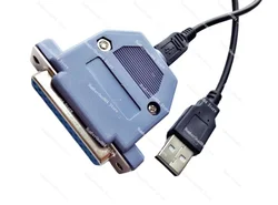 USB to Real Parallel Port USB-LPT Adapter USB2LPT Non Printing Port Suitable for Various Parallel Port Devices