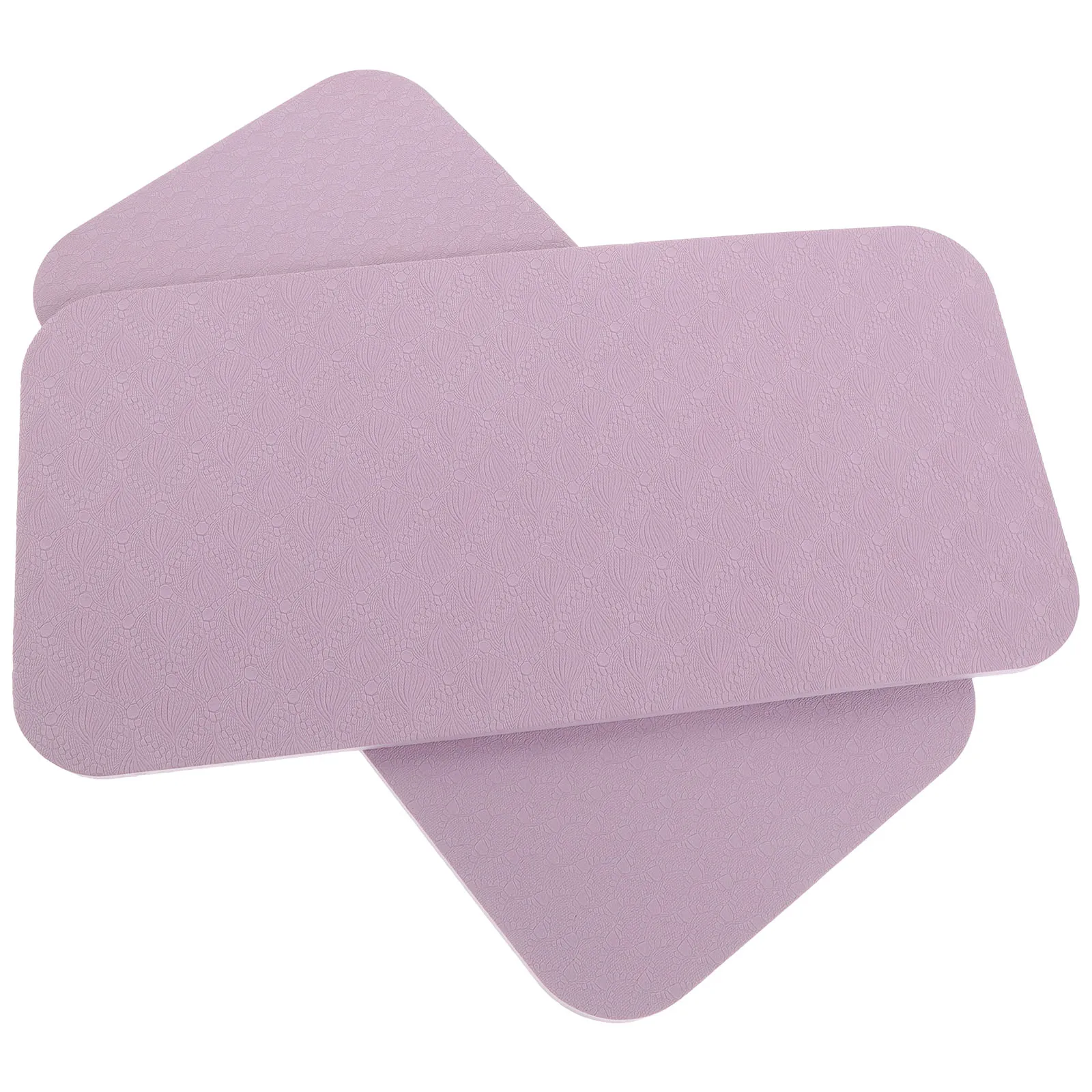 

2 Pcs Fitness Cushion Knee Pad Working Out for Exercise Pads Yoga Women TPE Accessory