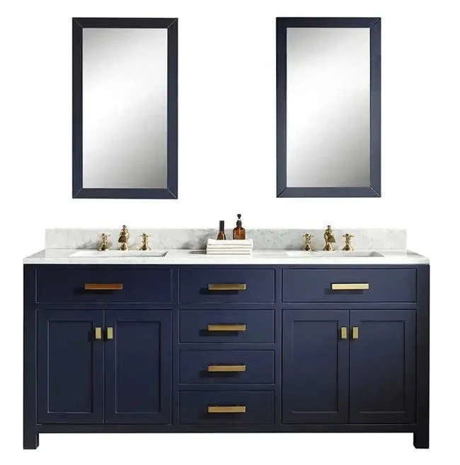 

Скандинавская современная мебель для ванной комнаты, элитный гостиничный клуб, вилла, шкаф для ванной комнаты, простой стиль