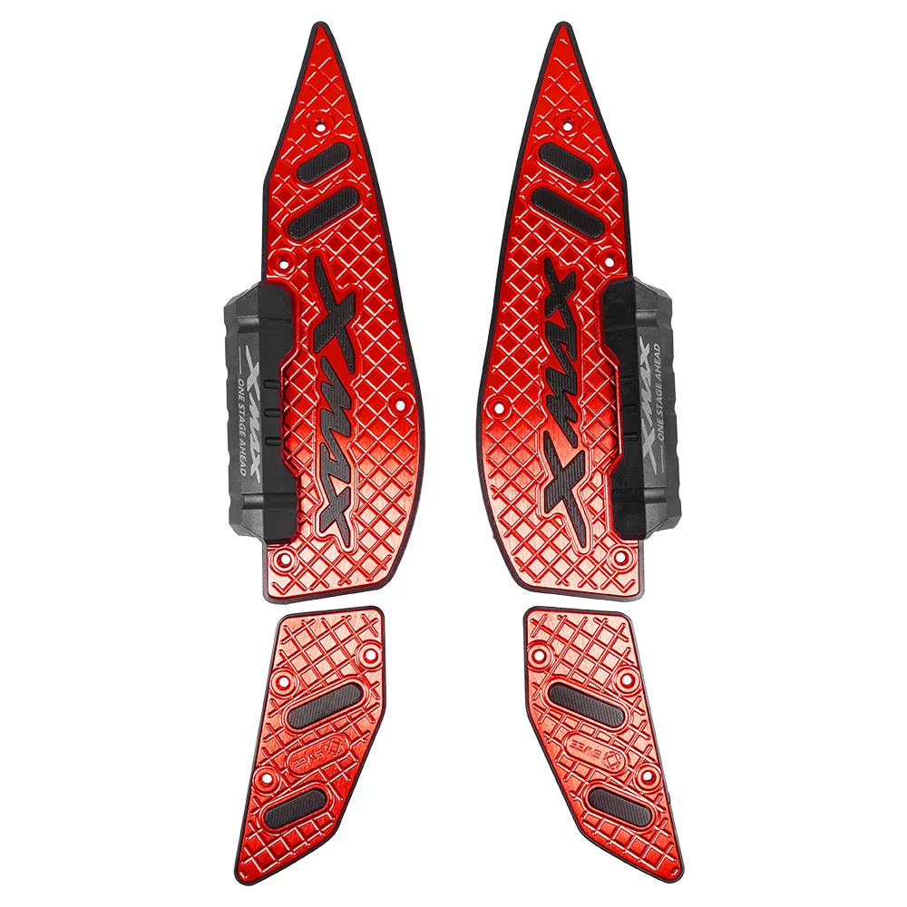 

For YAMAHA XMAX300 2018-2025 Motorcycle Footrest Step Footboard Footpads Pedal Plate Mat Pad Accessories X-MAX300 XMAX X-MAX 300