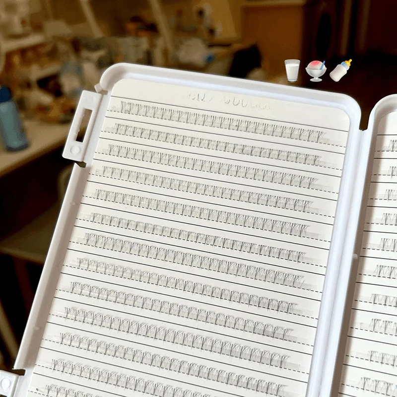 ขนตาปลอมแบบคลัสเตอร์เดี่ยว DIY การ์ตูนขนตาปลอมเหมาะสําหรับการแต่งหน้าตาต่างๆ นุ่มและน้ําหนักเบา