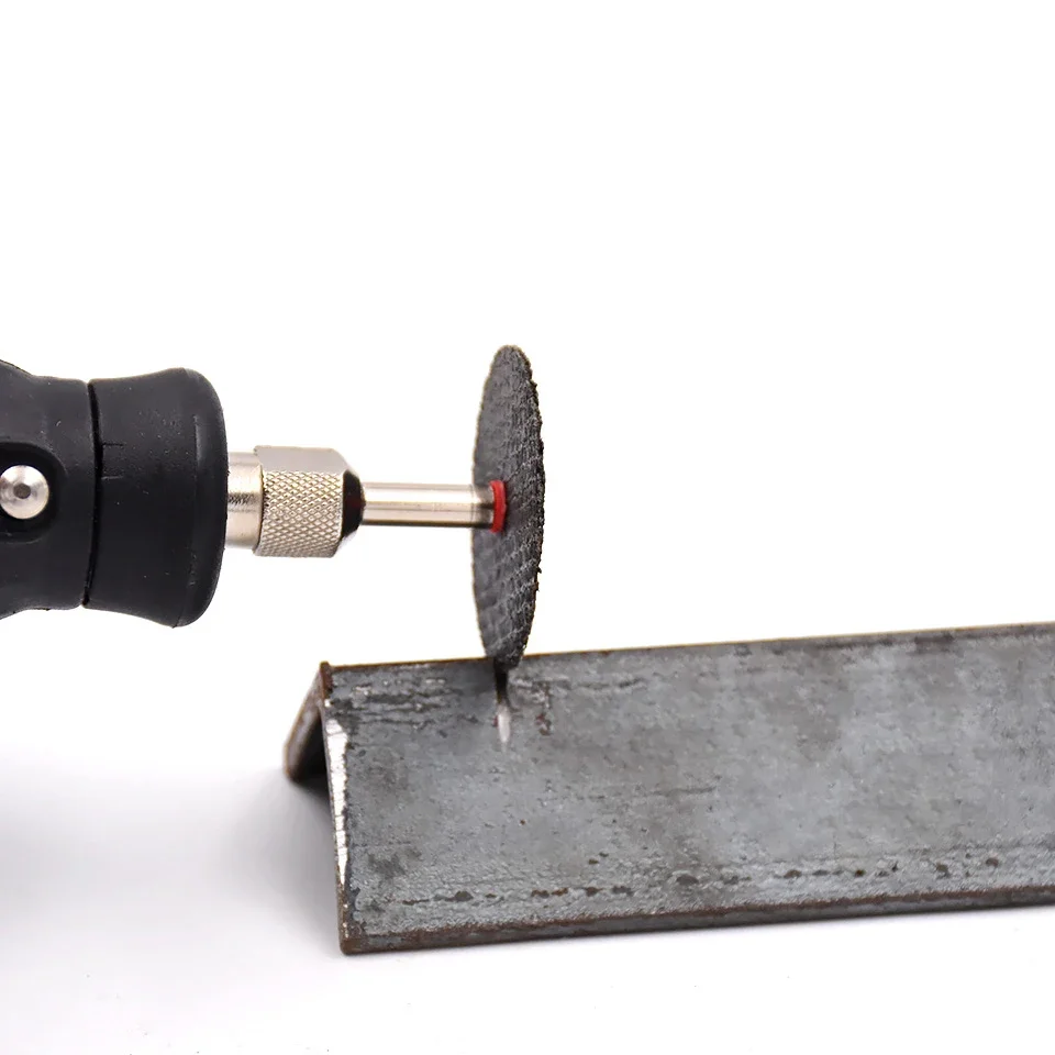 11/21/54 Stuks Metalen Doorslijpschijf 32 Mm Voor Dremel Grinder Rotary Tool Cirkelzaagblad Met 3 Mm Opspandoorns Hars Schurende Schijf