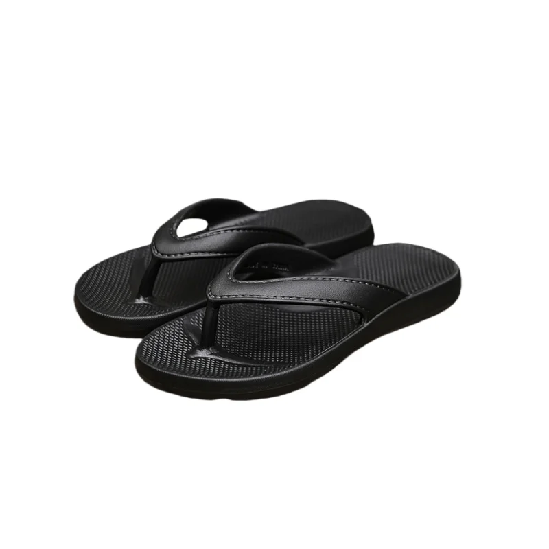 Modische Damen-Flip-Flops in Unifarben, Rutschfeste Weiche Sohle, Langlebige Komfortable Outdoor-Herren-Sommersandalen, Paar-Strandsandalen