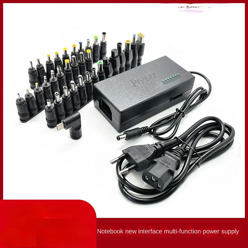 Multifunctional 12V-24V Laptops Charger Convenient Notebook Powers Supply Adapters with 35 Interface