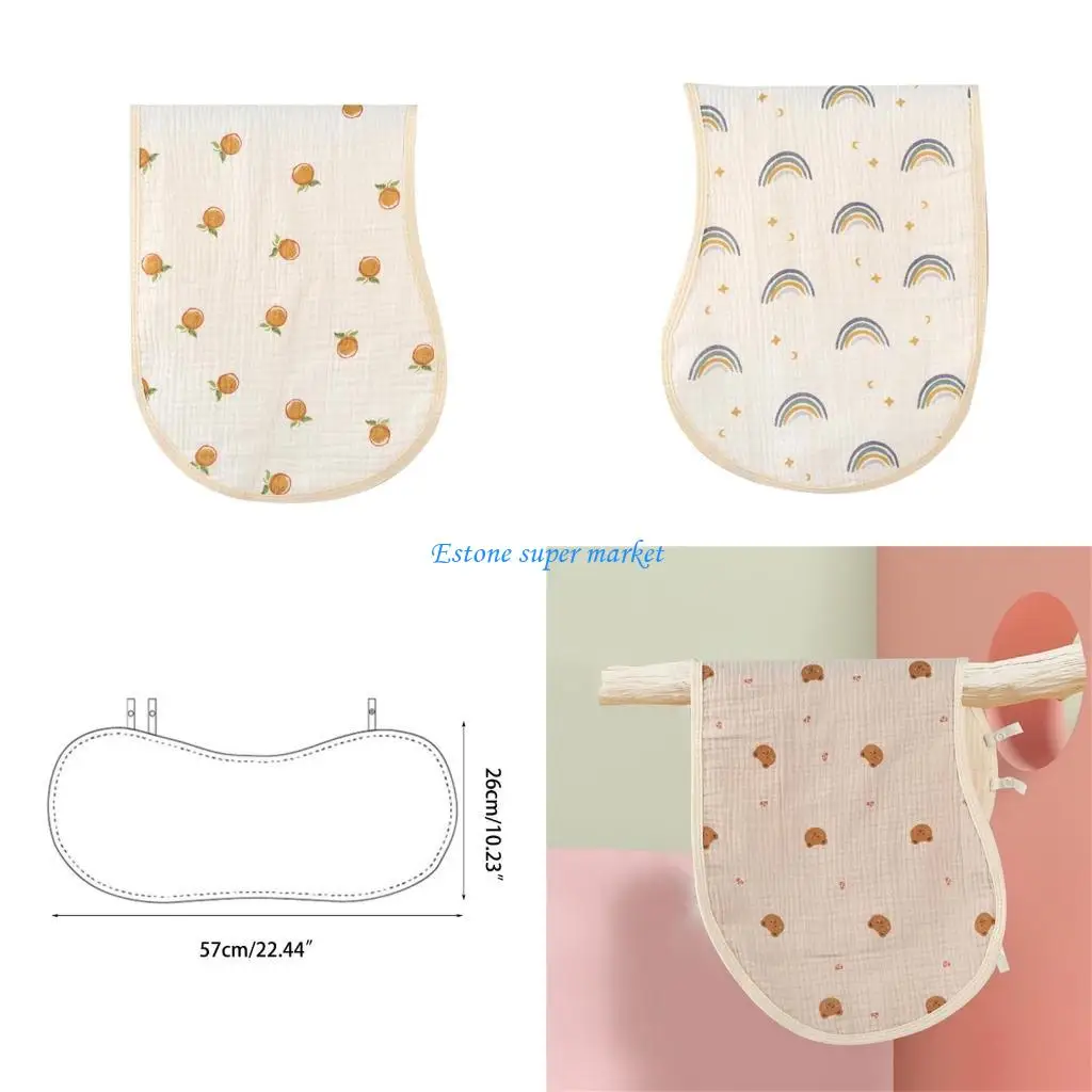 

090B тряпки от отрыжки для девочек и мальчиков, муслиновые мочалки, детские нагрудники, полотенце для слюны для новорожденных