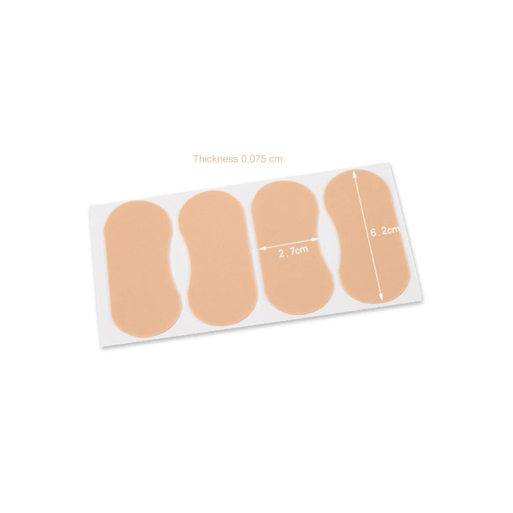 

5 Sheets Anti-wear Heel Post Insole Cushion Feet Pad Massage Shoes Insert Sticker