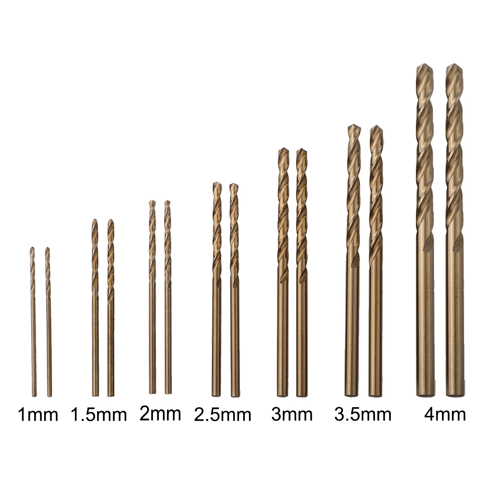 

3mm Drill Bit Drill Bit 4mm Drill Bit For Stainless Steel HSS-Co 5% M35 Cobalt Wood Hole Cutter 1.5mm 1mm 2.5mm